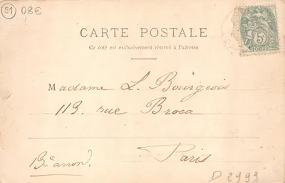 Reims — Square Saint-Nicaise — P.-D. R — पीछे
