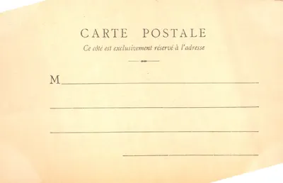 Vue de l'église de Notre-Dame de Brou — éditeur APDE, n° 117 — 背面