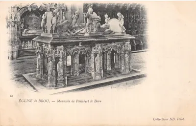 Église de Brou — Mausolée de Philibert le Beau — Collections ND. Phot