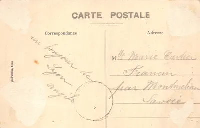 LYON - L'Abside de Fourvière — éditeur plo Paillier, Lyon, n°11 — 背面