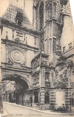 Rouen - La Grosse Horloge — éditeur 'Cartes "La Cagogne"' n°458