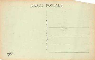 Rouen - La Grosse Horloge — éditeur 'Cartes "La Cagogne"' n°458 — पीछे
