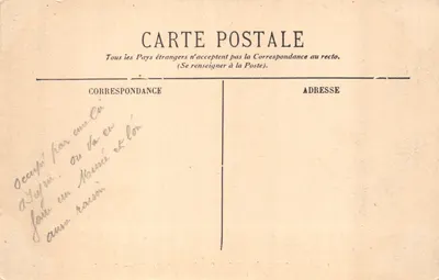 Cité de Carcassonne — Panoramica del Castello Comtal — (E. Roudière, Editore) — Verso