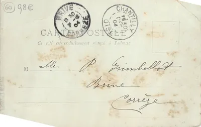 Chantilly — La Nonette — LL. Éditeur LL. N° 79 — 背面