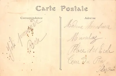 Allevard-les-Bains (Isère) — Das Ende der Welt — ND Phot — Rückseite
