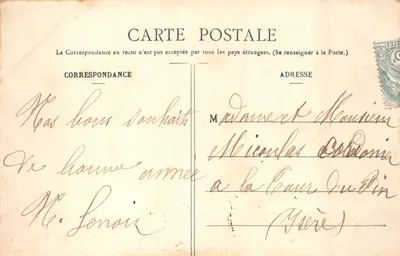 Grenoble — L'Hôtel des Postes et Télégraphes — Cliché A. V., Collection L. P., Grenoble — पीछे