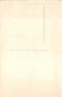 St-Malo — Vue vers le Château, prise du Grand Bey — C° Alsacienne des Arts Photomécaniques, Strasbourg — 裏面