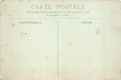 Saint-Étienne — L'Hôtel-de-Ville — éditeur LL, n°8 — Verso