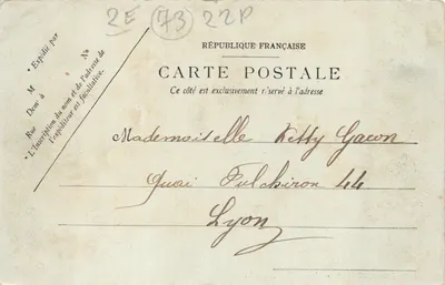 Aix-les-Bains — Vista general — LL. — Grand Borvoir Mariz — Reverso
