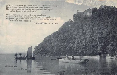 Aix-les-Bains — Le Lac du Bourget — Éditeur F. de Migien, n° 109
