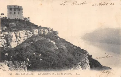 Aix-les-Bains — La Chambotte et le Lac du Bourget — éditeur LL, n° 143