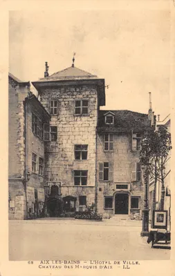 Aix-les-Bains — Château des Marquis d'Aix — L'Hôtel de Ville
