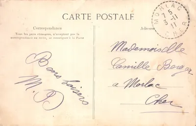 Salão de Música — Palácio de Fontainebleau — Editora ELD, n.º 622 — Verso