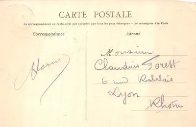 La Baule (Loire-Inf.) — La plage un jour de tempête — Artaud-Nozais, Nantes, n°705 — पीछे