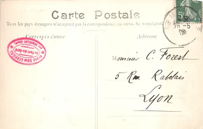 Okręg NIMES — Most Gard, widziany z boku — Wydawca FRANQUET FRANCAISE — Rewers