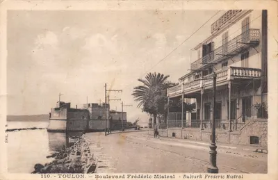Toulon — Boulevard Frédéric Mistral — éditeur BAILT. B. S. n° 110
