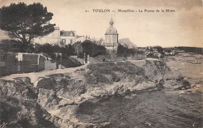 Toulon — Mourillon — La Pointe de la Mitre — éditeur imprimeur non identifié, n° 21