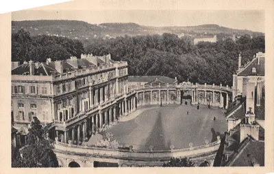 Nancy — Hémicycle de la Carrière — Palais du Gouvernement, éditeur A. Humblot et Cie, Nancy