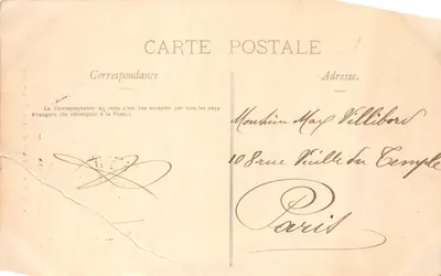 Pau — Porte d'entrée du Château — Les Pyrénées Illustrées, n°2 — Verso