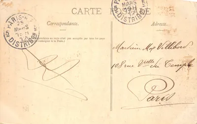 Les Pyrénées Illustrées — Cascade d'Iscoo — éditeur Les Pyrénées Illustrées, n° 407 — Verso