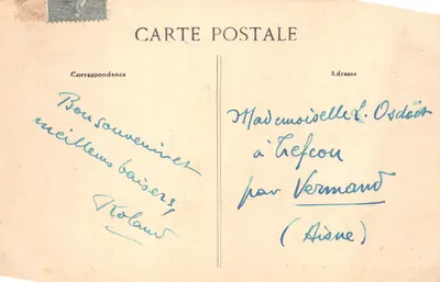Verneuil (Eure) — Église de la Madeleine et son clocher gothique — Librairie Brault - Cliché G. Boucher — 背面