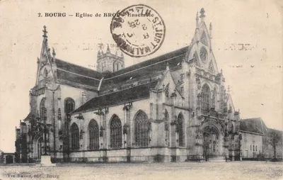 Bourg — Église de Brot — Ensemble — Vve Ravier, édit., Bourg