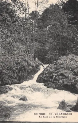 Les Vosges — 26 — Gérardmer — Le Saut de la Bourique — éditeur : Imprimerie de la Société de la Poste
