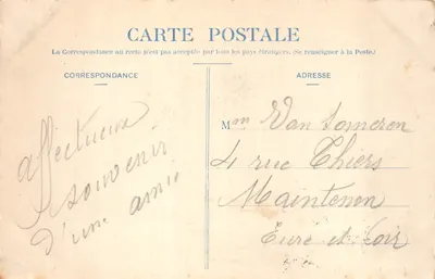 Chaumont - Vieilles Portes, Place de l'Orme — Cliché Roger, lib. édit., Chaumont — Verso