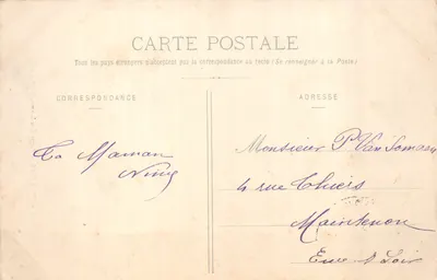 Chartres — Porte Guillaume, tour médiévale du XIVe siècle — Ch. Foucault, édit., Dreux — Verso
