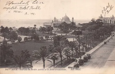 Nice — Vue sur le Jardin public et la Jetée-Promenade — ND. Phot. n° 264