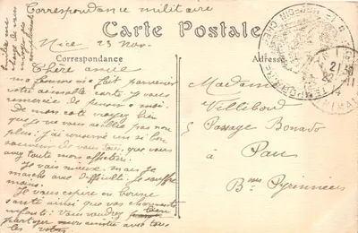 Nice — Vue sur le Jardin public et la Jetée-Promenade — ND. Phot. n° 264 — Verso
