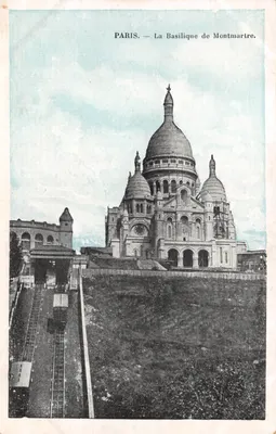 Paris — La Basilique de Montmartre — éditeur J.C. PARIS