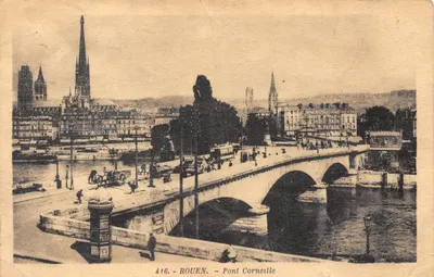 Rouen — Pont Corneille — éditeur MAGON BAGON, n° 416