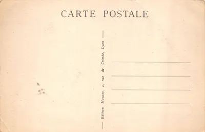 Most i stok St. Clair — Lyon — Wydawca LYON ARTISTIQUE, n° M. 201 — Rewers