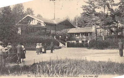 Lyon - Le Chalet du Parc - Débarcadère — B. F., Paris