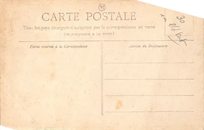 Paris — Église Saint-Etienne-du-Mont — Collection Petit Journal — 裏面