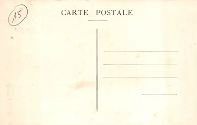 Paris — Le Trocadéro pris du Pont d'Iéna — éditeur non identifié — 背面
