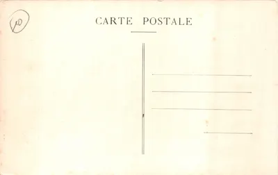 PARIS — Le Petit Palais — The Little Palace. — Éditeur : 'CARTE POSTALE' (imprimé en bas du recto). N° 11 — 裏面