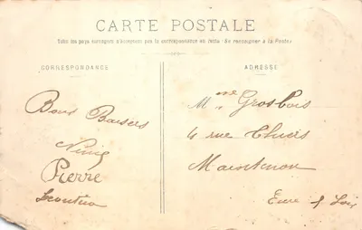 Langres — Fontaine de l'Hôtel-de-Ville — C. Mardin, Langres — Verso