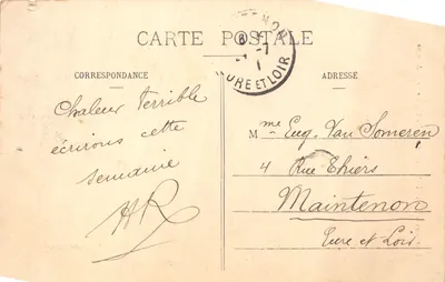 Compiègne — L'Abside de l'Église Saint-Antoine — E.D. - 22 — Verso