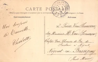 Trouville (Calvados) — Les deux jetées — B. F., Paris — पीछे