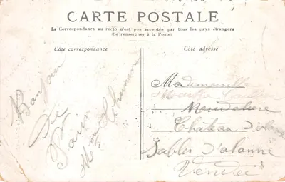 PARIS — La Sainte-Chapelle — éditeur IMPRIMÉ SUR LA CARTE — पीछे
