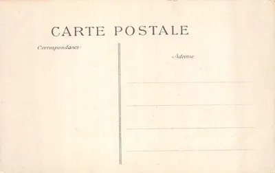 Paris — Arc de Triomphe du Carrousel — éditeur non visible, N° 19 — Verso
