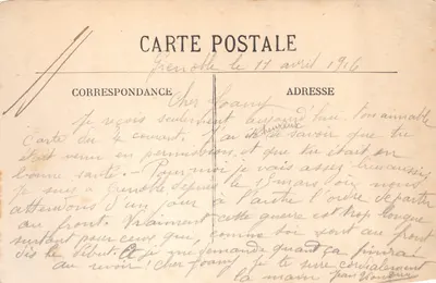 Le Dauphiné — Sassenage — Château de M. Terray, éditeur Goupil-Derrin — पीछे
