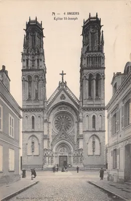 Angers — Église Saint-Joseph — Nouvelles Galeries, Angers
