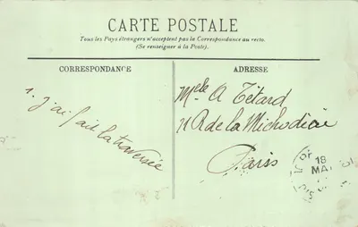 Effet de Mer — LL. — Éditeur LL. n° 166 — पीछे