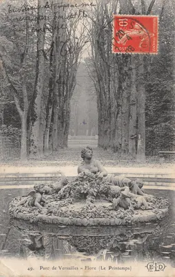 Parc de Versailles - Flore (Le Printemps) — éditeur E.D. n°49