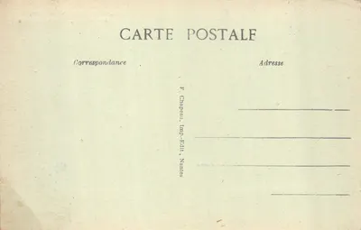 Le Pouliguen (Loire-Inf.) — Sur la Côte, la Roche Percée — F. Chapeau, Imp.-Edit., Nantes — पीछे