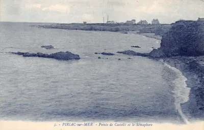 Piriac-sur-Mer — Pointe de Castelli et le Sémaphore — éditeur non visible, n° 5