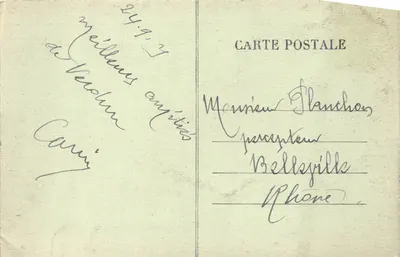 Verdun — Monument de la Tranchée des Baïonnettes, vue extérieure — éditeur impr. sur la carte n°263 — पीछे